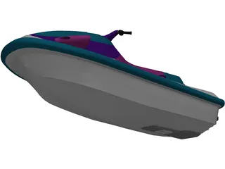 Jet Ski Suzuki 3D Model