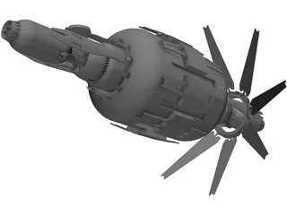 Satellite 3D Model