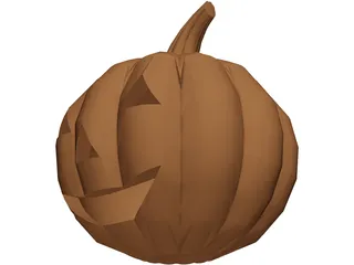 Jack-o-Lantern 3D Model