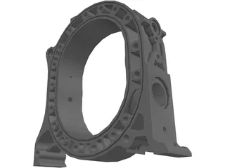 Mazda 12A Rotor Housing 3D Model