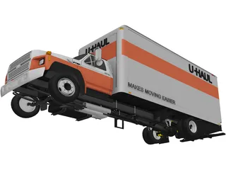 Uhaul Truck 3D Model