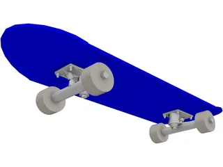 Skateboard 3D Model