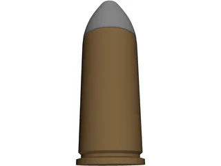 Bullet 9MM Government Edition 3D Model