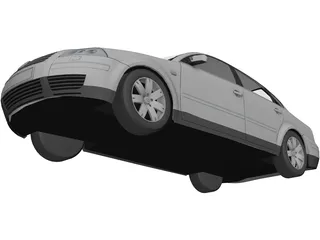 Volkswagen Passat B5 3D Model