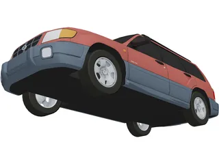 Subaru Forester (1997) 3D Model