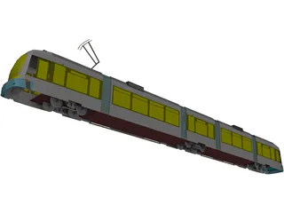 Streetcar German 3D Model