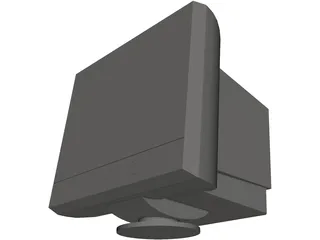 Monitor CRT (19 inch) 3D Model