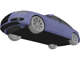 Audi A6 (2004) 3D Model