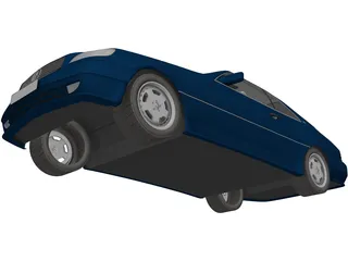 Mercedes-Benz 600 SL 3D Model