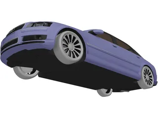 Audi A8 Long (2003) 3D Model