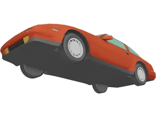 Nissan 300Z (1987) 3D Model