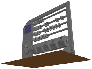 Abacus 3D Model