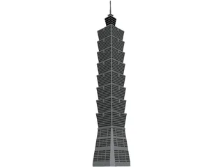 Tower Taipei 3D Model