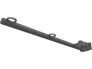 Safety Stanchion 3D Model