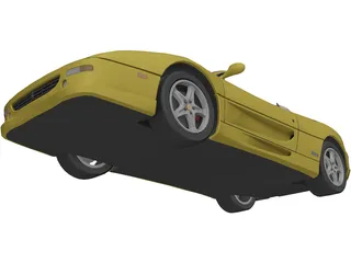 Ferrari F355 Spider 3D Model