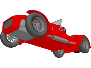 Lotus Super Seven 3D Model