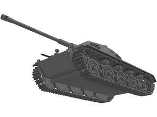 Panther PzKw V 3D Model