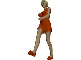 Woman 3D Model