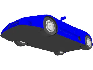 Bugatti EB110 3D Model