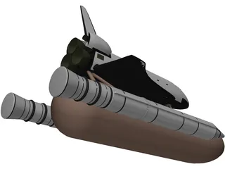 Space Shuttle Challenger 3D Model