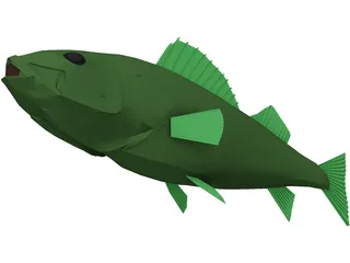 Walleye 3D Model