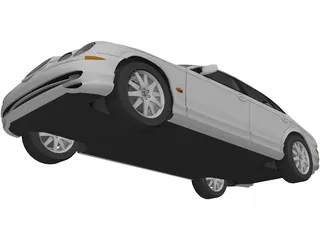 Jaguar S-Type (1998) 3D Model