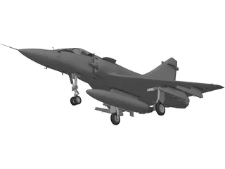 Dassault Mirage 2000 3D Model