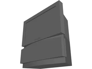 TV Rear Projection Screen 3D Model