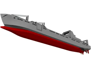 MSC TAKR300 3D Model