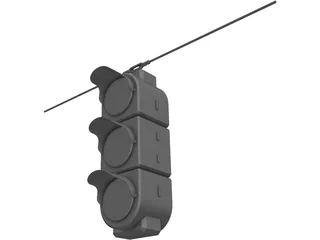 Traffic Light 3D Model