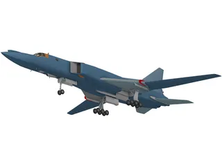 Tupolev Tu-22 Blinder 3D Model