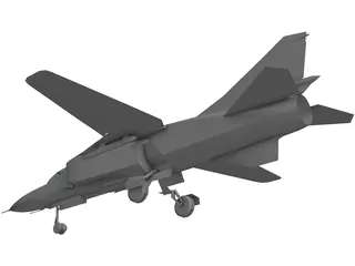 MiG-23ML Flogger-G 3D Model