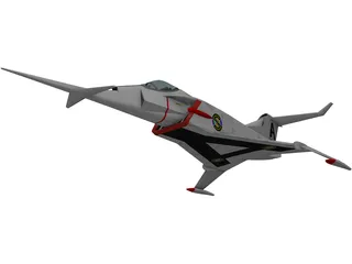 Angel Ship 3D Model