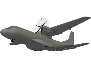 EADS CASA C-295 Persuader 3D Model