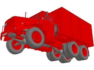 Farm Truck L912 3D Model