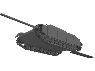 Jagdpanzer IV 3D Model