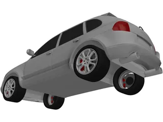 Porsche Cayenne (2004) 3D Model