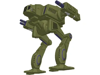 Shadowcat Battletech 3D Model