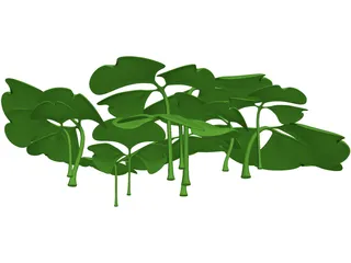 Clover Patch 3D Model