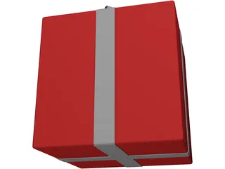 Present Box 3D Model