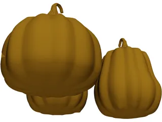 Jack O Lanterns 3D Model