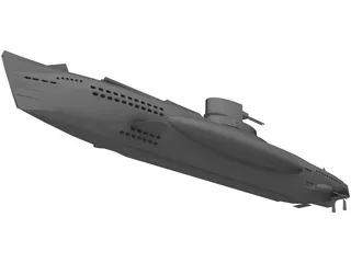 U-998 3D Model