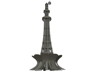 Minar-e-Pakistan 3D Model