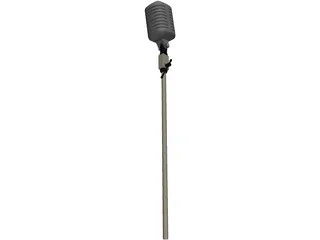 Microphone 3D Model