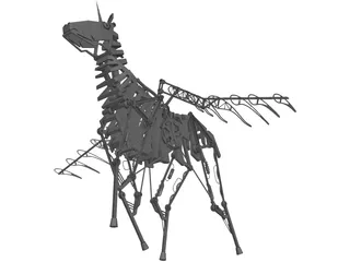 Mechanical Horse 3D Model