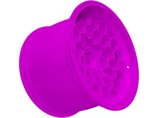Honeycomb Rim 3D Model