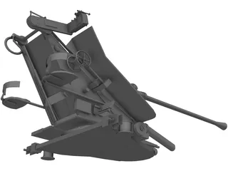 Flak 37 3D Model