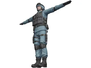 SWAT 3D Model