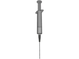 Syringe 3D Model