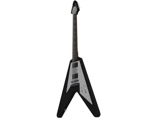 Gibson Classic Flying V 3D Model